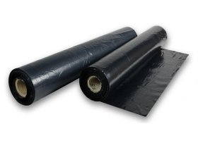 Folie PE polohadice 2x100 / 100mi černá 200ks/role 1